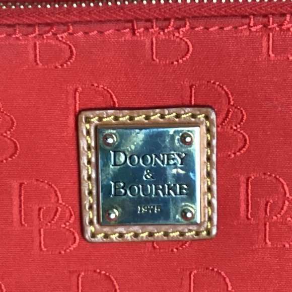 Dooney & Bourke Cherry Red Nylon Bag - Picture 3 of 15
